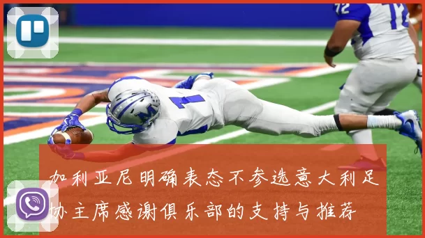 加利亚尼明确表态不参选意大利足协主席感谢俱乐部的支持与推荐
